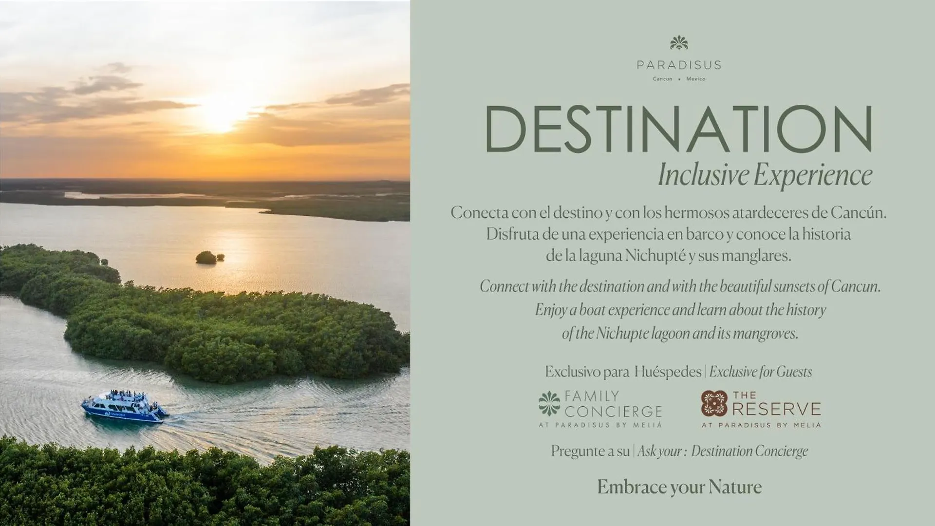 Paradisus Cancun All Inclusive 5*,  Mexiko